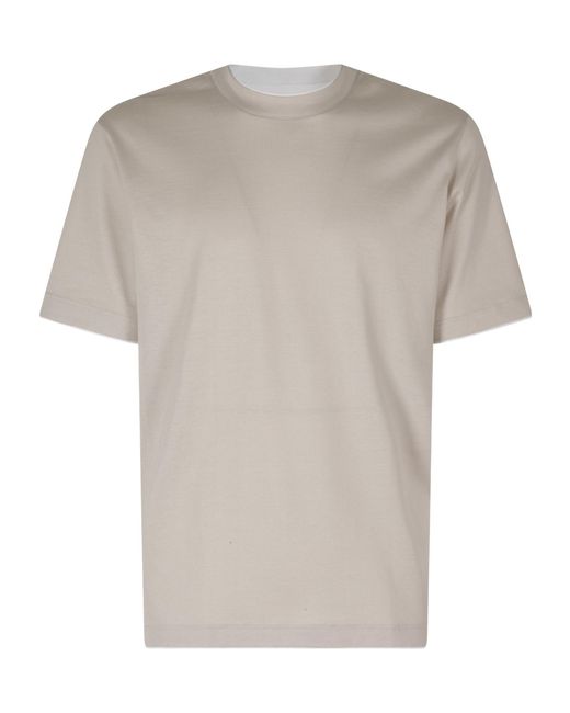 Eleventy White Short-Sleeved T-Shirt for men