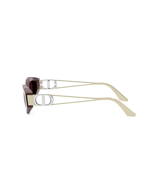 Dior Brown Eyewear Cat-Eye Frame Sunglasses