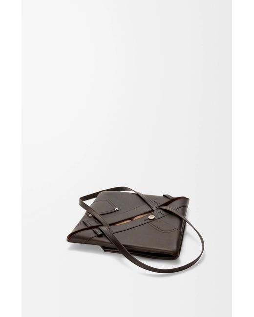 Loewe Black Bags Panta Medium Puzzle Fold Tote Bag