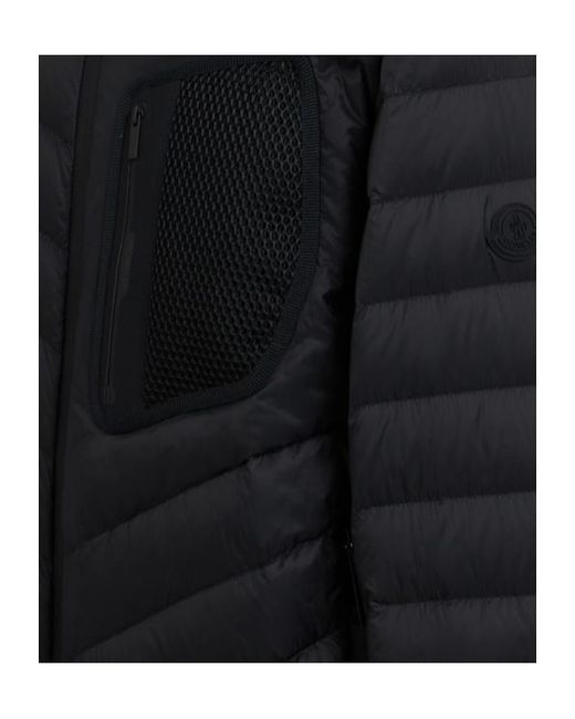 Moncler Black Mackinac Nylon Down Jacket for men