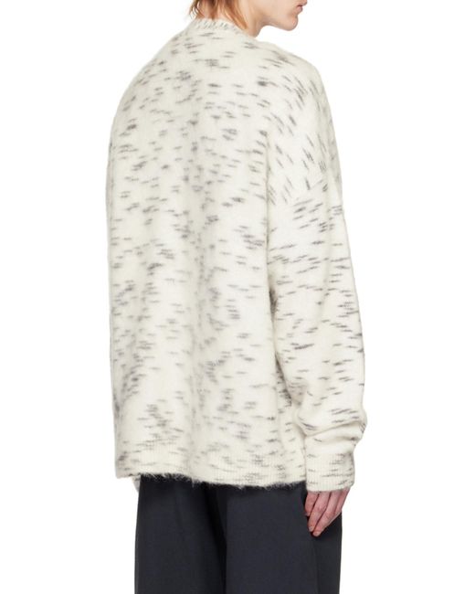 Acne Gray Button Cardigan
