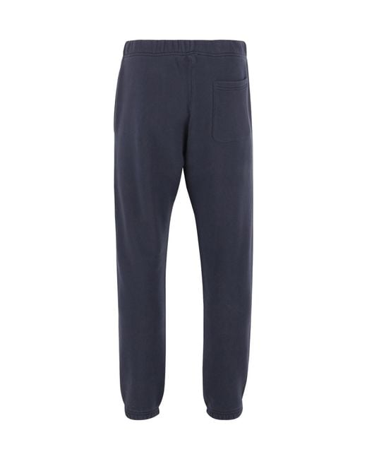 Autry Blue Drawstring Jogging Pants for men