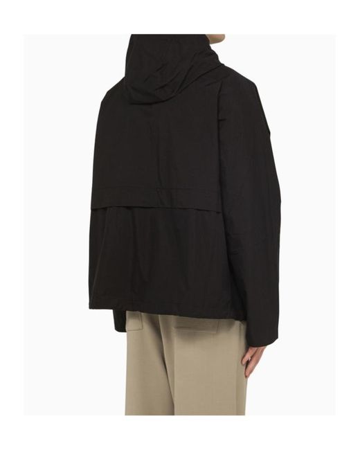 Studio Nicholson Black Zip-Up Casual Jacket for men