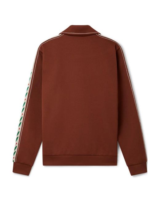 Casablanca Brown Laurel Track Jacket for men