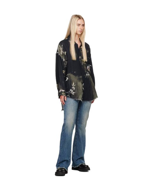 R13 Blue Belt-Loop Jeans
