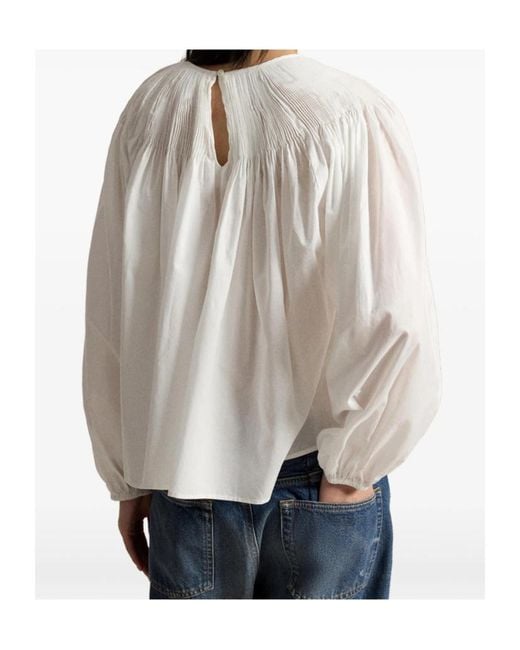 Ralph Lauren White Long-Sleeved Cover-Up