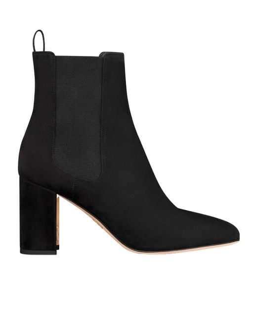 Dior Black D-Art Heeled Ankle Boot