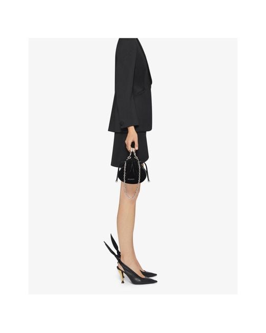 Givenchy White Mini Pumpkin Bag