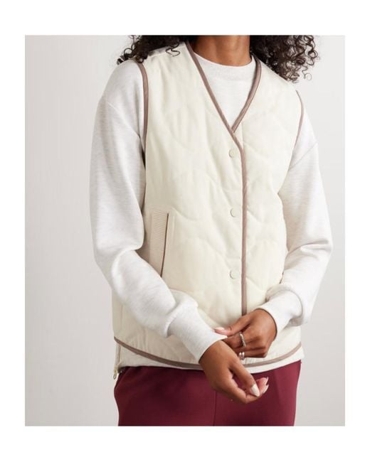 Varley Natural V-Neck Vest