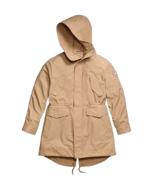 Canada Goose Natural Harrison Hooded Parka for men
