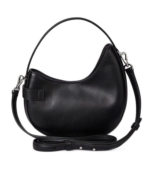 Ralph Lauren White Tasha Small Shoulder Bag