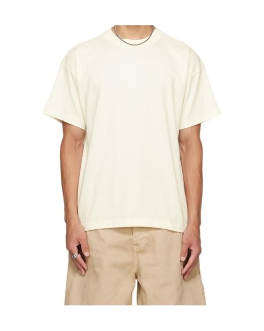 Fear Of God White Short-Sleeved T-Shirt for men