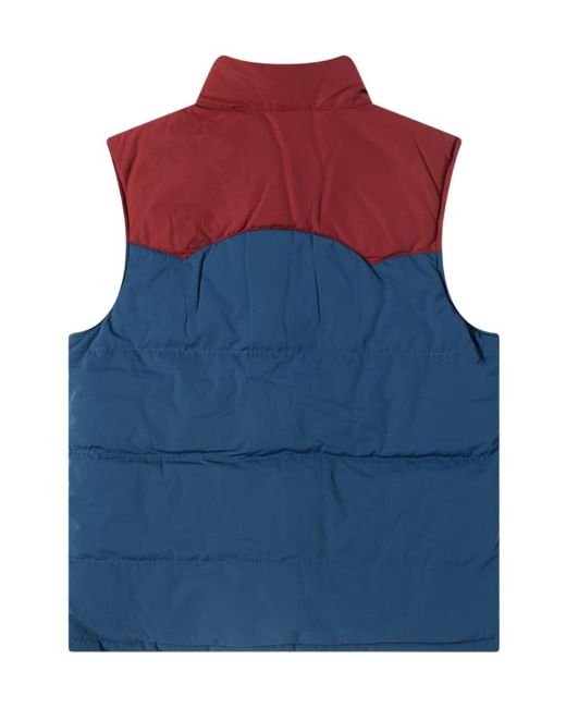 Patagonia Blue Bivy Reversible Down Gilet for men