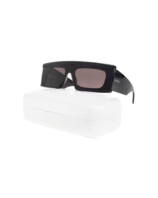 Alaïa Multicolor Alaïa Rectangle Frame Sunglasses