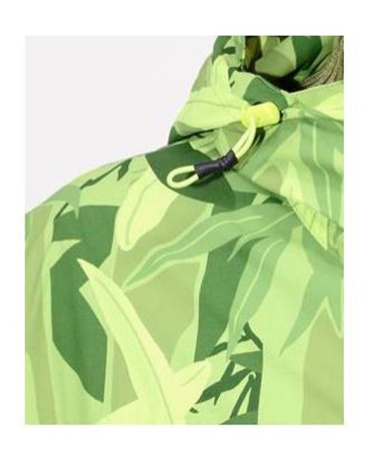 KENZO Green Chiku-Rin Camo Short Windbreaker for men