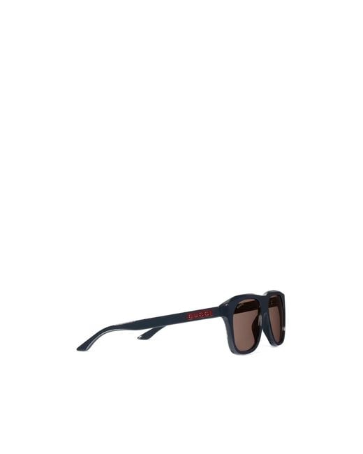 Gucci Multicolor Square Frame Sunglasses for men