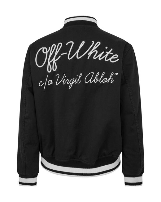 Off-White c/o Virgil Abloh Black Casual Jacket for men