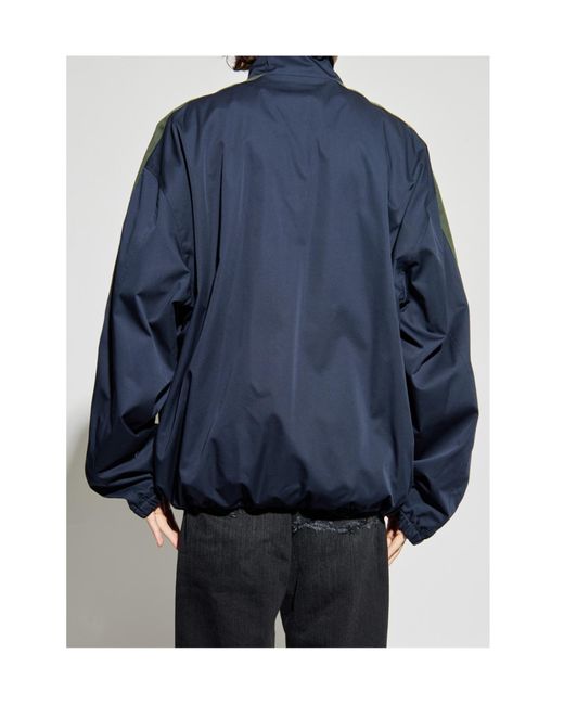 Balenciaga Blue Bomber Jackets for men