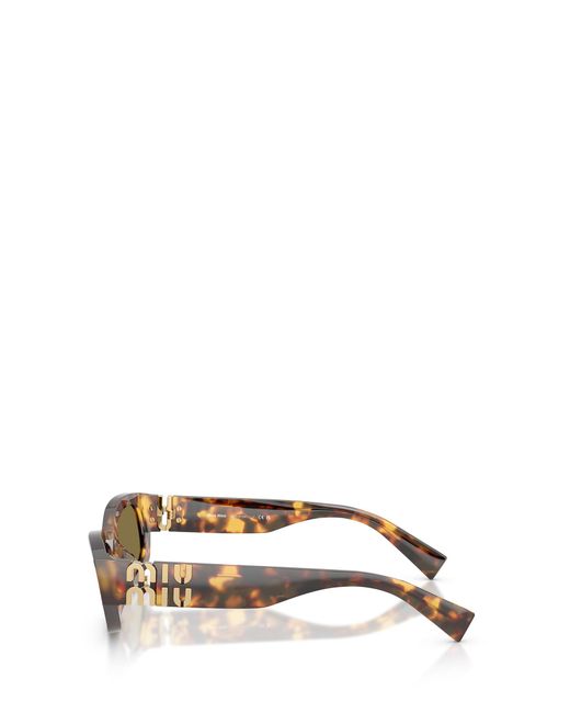 Miu Miu Multicolor Eyewear Rectangular Frame Sunglasses