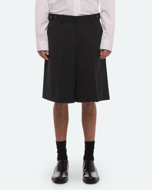Helmut Lang Black Wardrobe Shorts for men