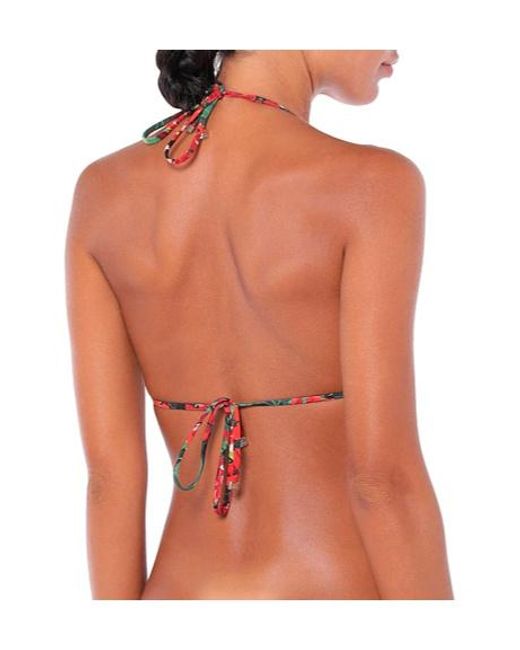 Dolce & Gabbana Green Floralprint Bikini
