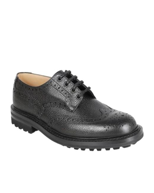 Church's Gray Mcpherson Longwing Derby Shoes for men