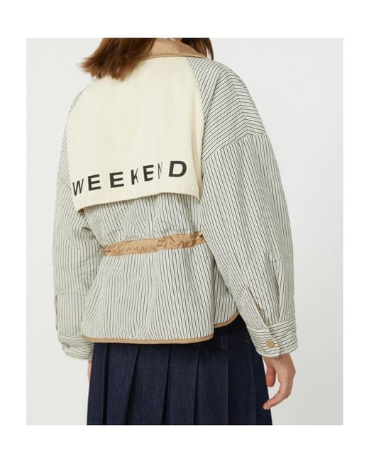 Weekend by Maxmara Natural Wkdsmalto Reversible Jacket