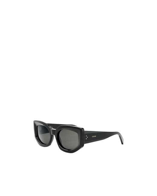 Céline Gray Geometric Frame Sunglasses