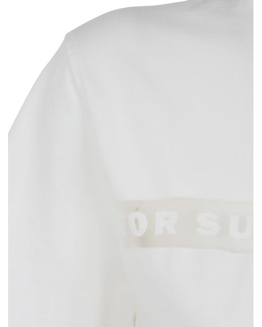 DIESEL White X Tinder Slogan-Print T-Shirt for men