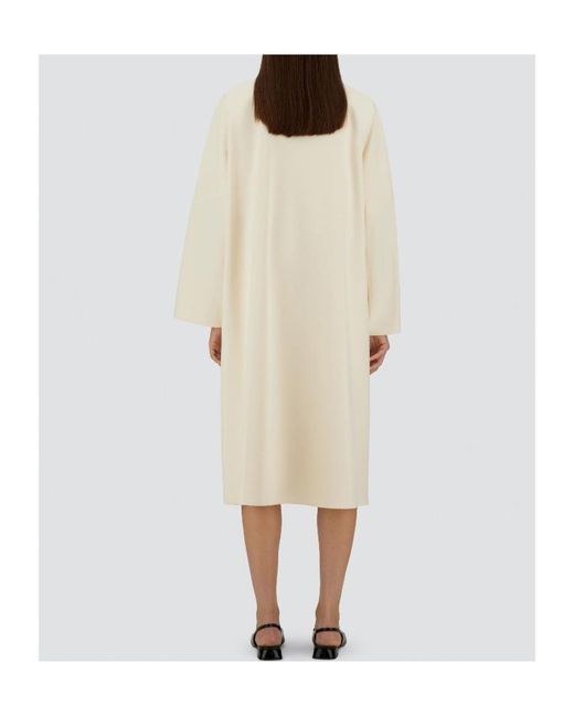Herno White Long Jacket
