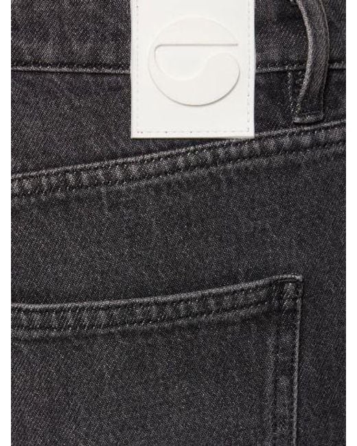 Coperni Black Knee Detail Denim Trousers for men