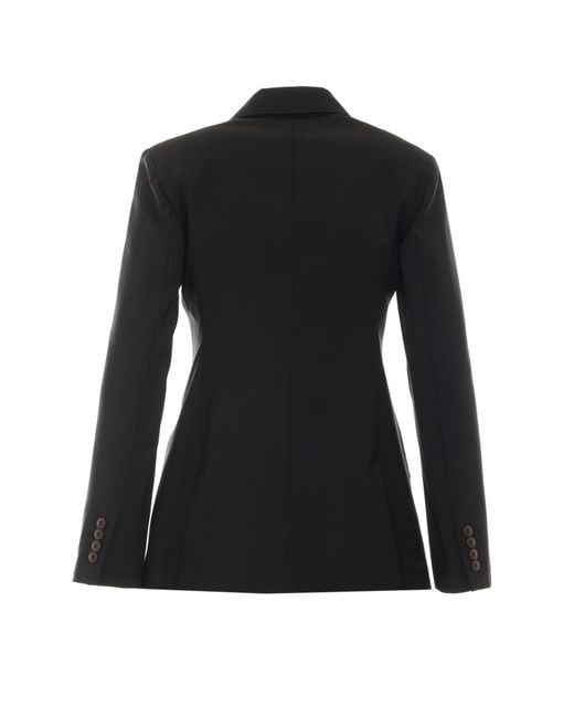 Max Mara Black Long-Sleeve Blazer