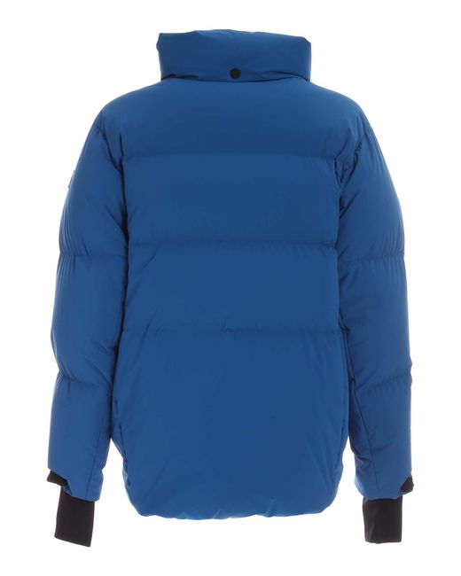 Moncler Blue Padded Down Jacket for men