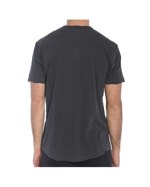 James Perse Black Classic Crew T-Shirt for men