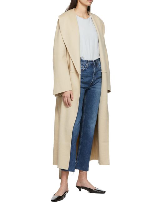 Totême Blue Totême Classic Straight-Leg Jeans