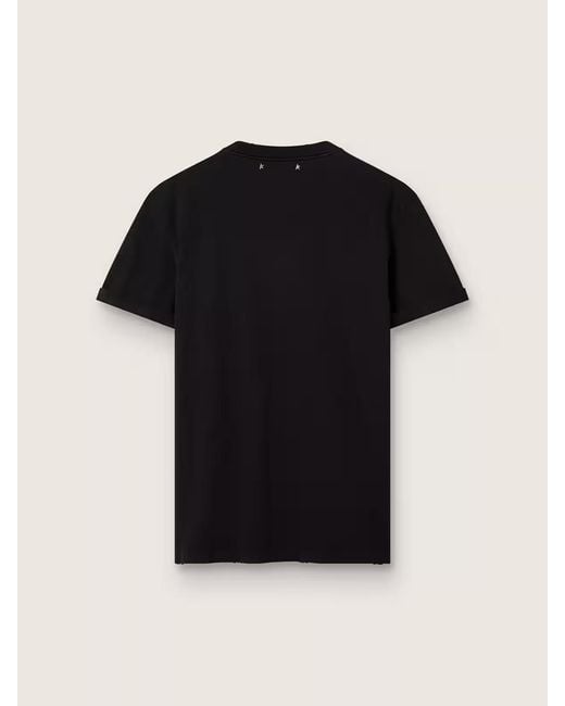 Golden Goose Deluxe Brand Black Short-Sleeved T-Shirt