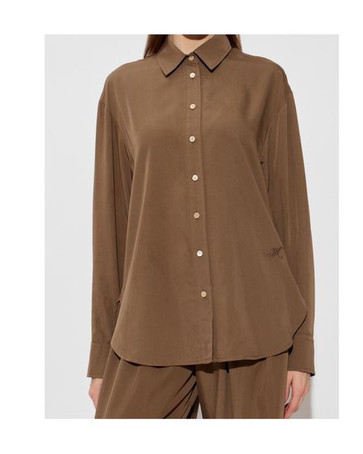 Isabel Marant Brown Fabriza Shirt