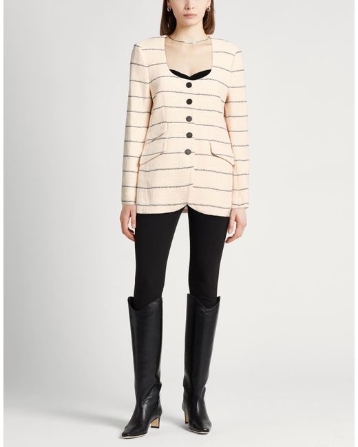 Rag & Bone Natural Striped Jacket