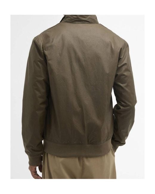 Barbour Green Royston High-Neck Jacket for men