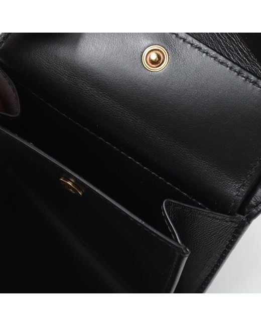 Balenciaga Black Logo Printed Wallet