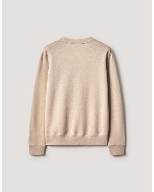 Maison Kitsuné Natural Long-Sleeve Sweatshirt for men