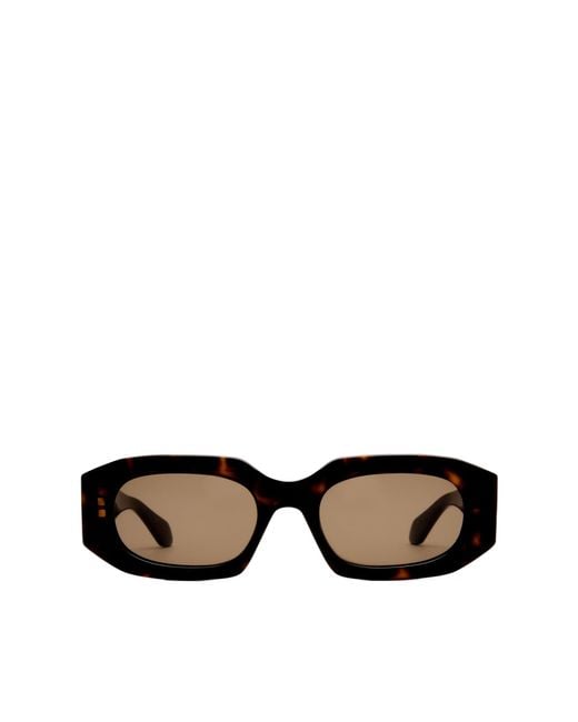 Alaïa Black Alaïa Rectangular Frame Sunglasses