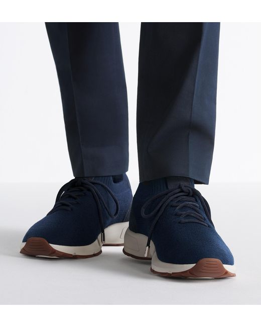 Dior Blue Homme B80 Lounge Sneakers for men