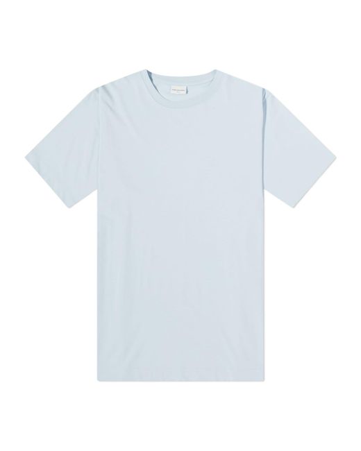 Dries Van Noten Blue Short-Sleeved T-Shirt for men
