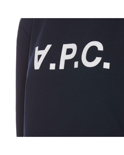 A.P.C. Blue Standard Grand Vpc Sweatshirt