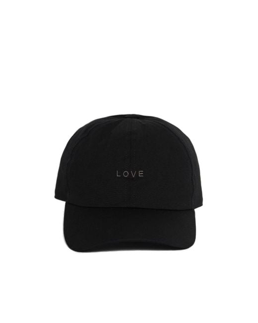 Rick Owens Black Baseball Cap for men