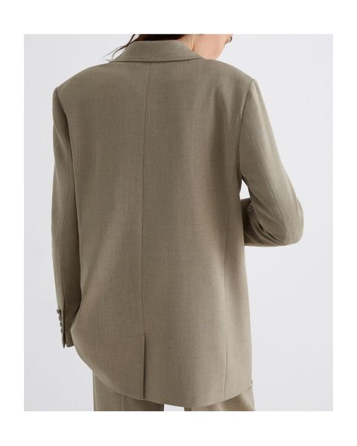 Marella Multicolor Stretch Twill Blazer