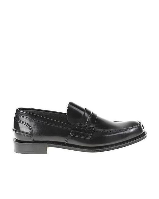 Church's Black Tunbridge Polished Loafers for men