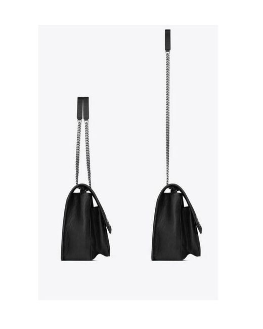 Saint Laurent Black Niki Large Shoulder Bag
