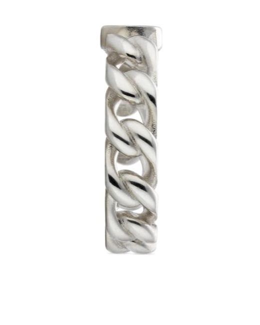 Gucci White Interlocking Ring for men